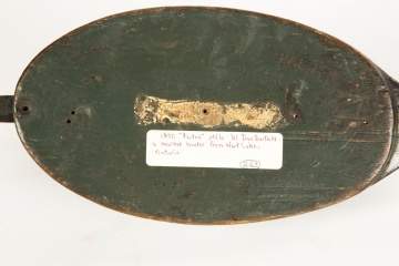 Carved and Painted Duck Decoy